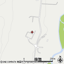 北海道札幌市南区簾舞144周辺の地図