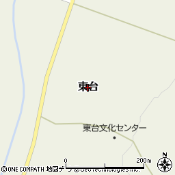 北海道池田町（中川郡）東台周辺の地図
