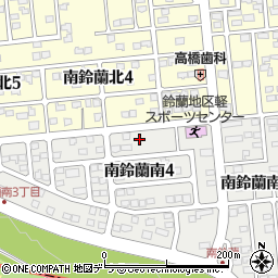 すずらん台東公園周辺の地図