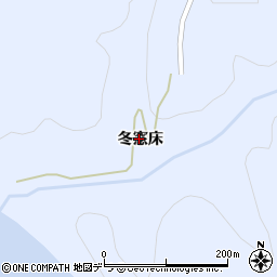 北海道釧路郡釧路町跡永賀村冬窓床周辺の地図