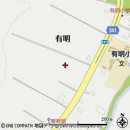 北海道札幌市清田区有明周辺の地図