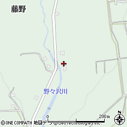 北海道札幌市南区藤野505-2周辺の地図