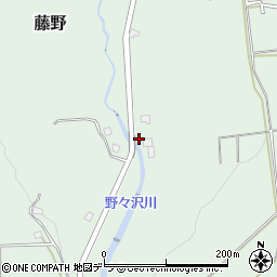 北海道札幌市南区藤野1033周辺の地図