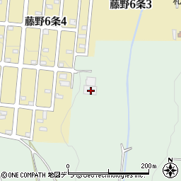 北海道札幌市南区藤野655周辺の地図