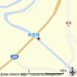 新豊橋周辺の地図