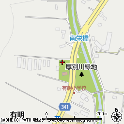有明神社周辺の地図
