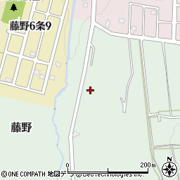 北海道札幌市南区藤野538周辺の地図
