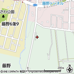 北海道札幌市南区藤野539周辺の地図