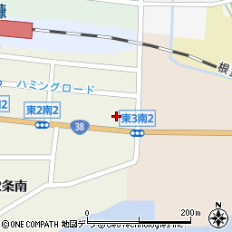 とりせい 白糠店周辺の地図