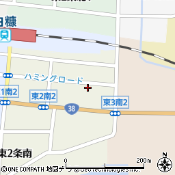 釧路ヤクルト販売株式会社　白糠センター周辺の地図