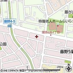 北海道札幌市南区藤野５条5丁目1周辺の地図