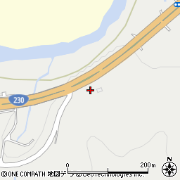 北海道札幌市南区簾舞495周辺の地図