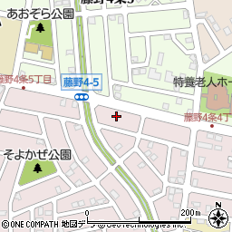 北海道札幌市南区藤野５条5丁目7周辺の地図