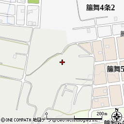 北海道札幌市南区簾舞360-3周辺の地図