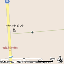 北海道明治運輸株式会社北広島営業所周辺の地図