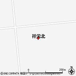 北海道河西郡芽室町祥栄北周辺の地図