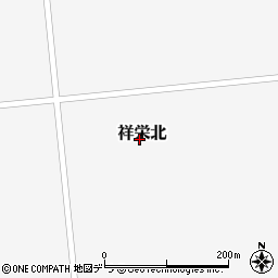 北海道芽室町（河西郡）祥栄北周辺の地図