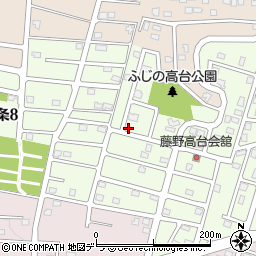 北海道札幌市南区藤野４条7丁目周辺の地図