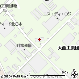 浪速運送株式会社　札幌物流センター周辺の地図
