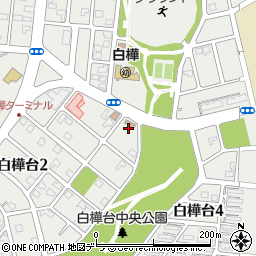 釧路警察署白樺駐在所周辺の地図