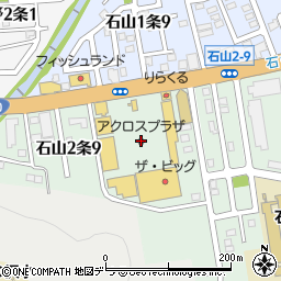 アクロスプラザ札幌南周辺の地図