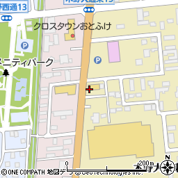 釧路トヨタ自動車音更店周辺の地図