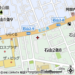 札幌市立石山南小学校周辺の地図