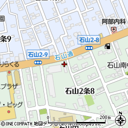 セイコーマート石山南店周辺の地図