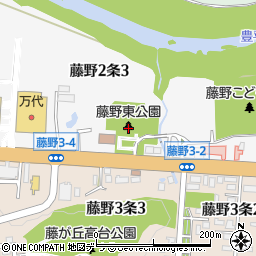 藤野東公園トイレ周辺の地図