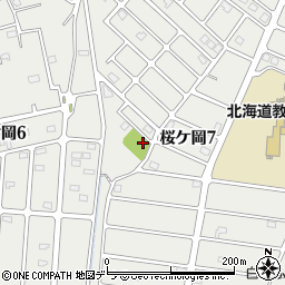 桜ヶ岡2号公園周辺の地図