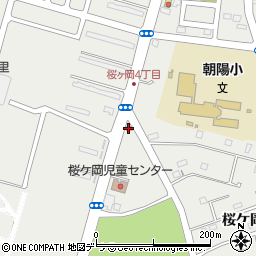 釧路警察署桜ケ岡交番周辺の地図