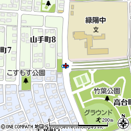 高台町２周辺の地図