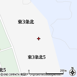 北海道白糠郡白糠町東３条北5丁目3周辺の地図