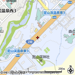松尾ジンギスカン 定山渓支店周辺の地図
