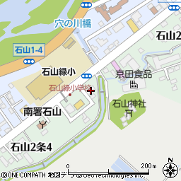 札幌アール・ビー・エム協同組合石山ライス工場周辺の地図