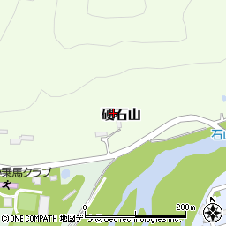 北海道札幌市南区硬石山周辺の地図