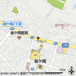 桜ヶ岡通周辺の地図