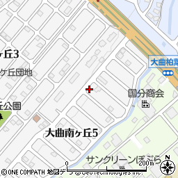 株式会社ホクト商会北広島支店周辺の地図