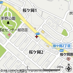 桜ケ岡山京センター周辺の地図
