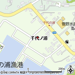 北海道釧路市千代ノ浦周辺の地図