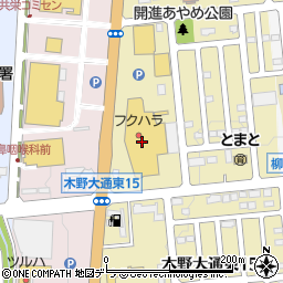 北海道銀行ぴあざフクハラ音更店 ＡＴＭ周辺の地図