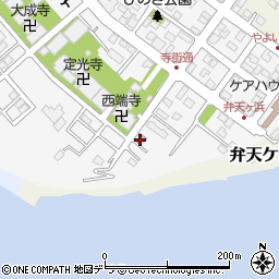 あかね荘周辺の地図