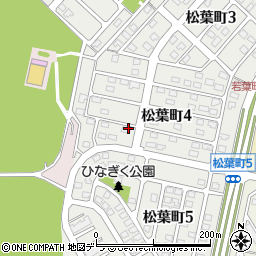 北海道北広島市松葉町の地図 住所一覧検索 地図マピオン