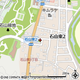 石山東たんぽぽ公園周辺の地図
