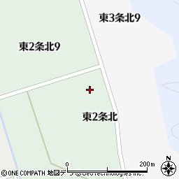 北海道白糠郡白糠町東２条北8丁目2周辺の地図