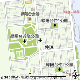 鶏料理伊藤 緑陽台店周辺の地図