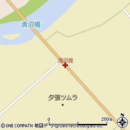 清沼橋周辺の地図
