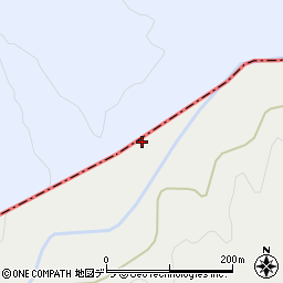 山部川周辺の地図