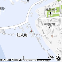 北海道釧路市知人町6周辺の地図