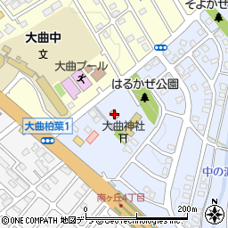 北広島市役所大曲出張所周辺の地図